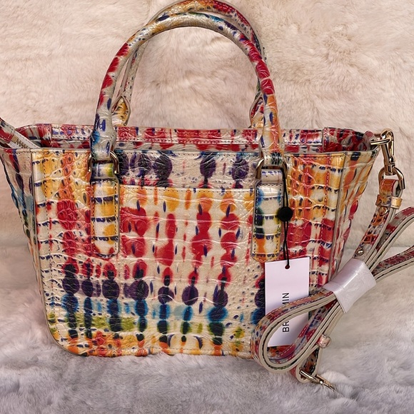 💎🔥 NWT, FULL inclusion BRAHMIN Melbourne Small Ashlee Satchel - Picture 12 of 14